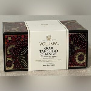 Voluspa Goji Tarocco Orange Candle & Reed Diffuser Gift Set